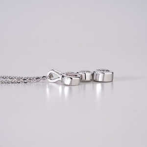 Collar con Colgante de Diamante Cultivado en Laboratorio de Primera Calidad en Oro de 14K para Mujer, Joyería Fina Elegante con Brillo Brillante y Estilo Clásico - Product Image 4