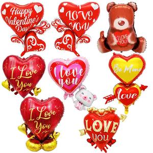 LOVE san valentino 18 pollici cuore spagnolo Foil palloncino compleanno palloncini elio ragazza ragazzo decorazioni per festa di nozze forniture giocattolo - Product Image 2