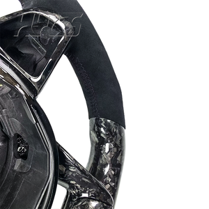 Volante de Fibra de Carbono Personalizado para Mercedes-Benz W205 <span class=keywords><strong>Clase</strong></span> <span class=keywords><strong>E</strong></span> C63 <span class=keywords><strong>AMG</strong></span> GT <span class=keywords><strong>Estate</strong></span> A45 CLA45 Shooting Brake S63 SL63 SL65 GLC63 - Product Image 3