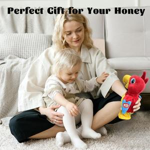 말하는 앵무새 걷는 전기 대화 형 애니메이션 장난감 말하기 봉제 전자 애완 동물 말하는 봉제 장난감 - Product Image 6