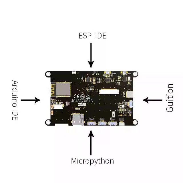Hot Sales ESP32-S3 Development Board 4.3 Inch Display Capacitive HMI Touch Display Module WiFi Bluetooth Capacitive Screen