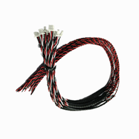 Konektor elektronik Mini, SH 1.0 JST 2/3/4/5/6/7/8/9/10 Pin DIY 20Pin colokan Terminal koneksi tunggal 28AWG PVC kabel kawat