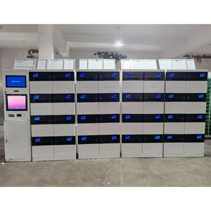 Fábrica de Casilleros Inteligentes en China, Precio Económico, Personalizado, con Código NFC y QR, Ensamblado, Duradero, de Acero Laminado en Frío, Pantalla Táctil, Entrega de Pedidos - Product Image 4