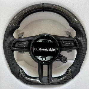 Actualización de paletas de cambio de volante para Porsche 911 Panamera Macan Cayenne 718 992 RS paleta grande para conducción deportiva - Product Image 6