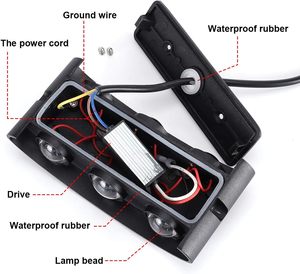 โคมไฟติดผนังคุณภาพสูง IP65 โคมไฟอะลูมิเนียมสำหรับภายนอกอาคาร - Product Image 4