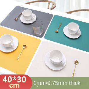 Hot Sale Wholesale Customized Extra <b>Large</b> Silicone Mat Heat Resistant Silicone Table <b>Placemat</b> for Kitchen Counter - Product Image 2