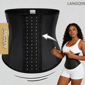 LANGQIN Corset colombien respirant pour femme, gaine amincissante avec contrôle du ventre, pour un ventre plat et une combustion des graisses - Product Image 3