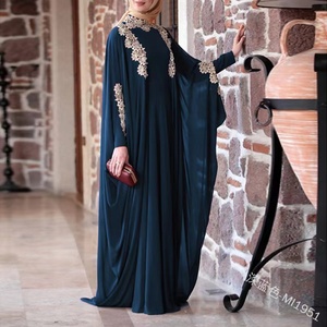 2024 Robe à la mode musulmane conception quotidienne femmes conçoit dubaï pour <span class=keywords><strong>abaya</strong></span> noire - Product Image 3