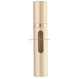 5ml 8ml portabel terlihat sisa volume isi ulang parfum atomizer untuk perjalanan pompa pewangi semprot atomizer botol parfum