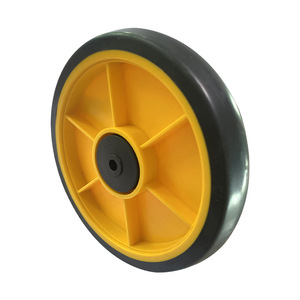 Nueva Rueda de 6 Pulgadas para Carretilla, Sólida, de TPR, Industrial, de Dirección Fija - Product Image 3