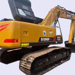 รถขุดตีนตะขาบ SANY มือสอง ได้รับการรับรองมาตรฐาน CE พร้อมบุ้งกี๋ รุ่น SY205C เครื่องจักรขุดดินจากประเทศจีน - Product Image 1