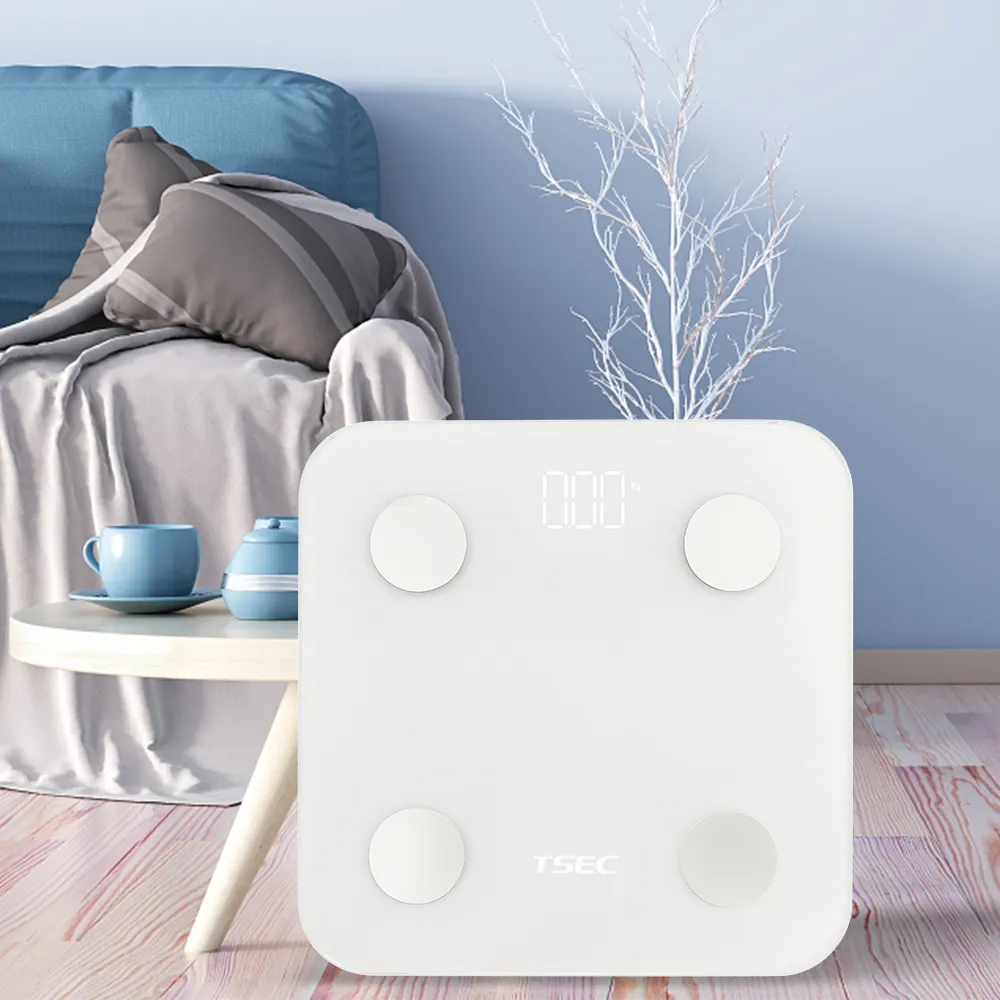 Пользовательские умные мини Wi-Fi маленькие bluetooth цифровые весы для взвешивания тела для ванной комнаты портативные электронные весы грамм