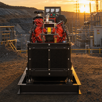 Générateur diesel 40 kVA 50 kVA à prix d'usine, alternateur sans balais en cuivre pur, groupe électrogène triphasé pour usage industriel