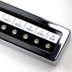 2025 takı D M 4Cs elmas araçları kübik zirkonya kartela boyutu referans elmas sınıf şekli ana taş seti - Product Image 2