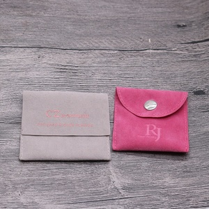 <b>Gift</b> Jewelry Packaging Small Suede <b>Envelope</b> Flap Bags - Product Image 3