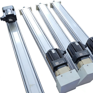 แพลตฟอร์มเคลื่อนที่แบบกระบอกลมเซอร์โว แอคชูเอเตอร์แบบเส้นตรง 12V 500 มม. มอเตอร์กระบอกสูบและเกียร์ - Product Image 2