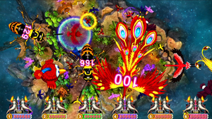 King Bird Flower Fairy 6-Player Máquina <span class=keywords><strong>de</strong></span> juego <span class=keywords><strong>de</strong></span> disparos que funciona con monedas Fish Hunter con 1 año <span class=keywords><strong>de</strong></span> garantía - Product Image 3