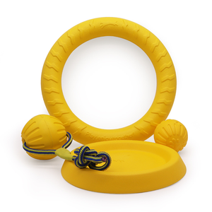 Juguete Duradero de EVA para Mascotas, Pelota y Anillo de Juguete para Perros, Suministros y Regalos Promocionales para Cachorros - Product Image 1