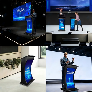 Televisor de Mesa HD a Todo Color, Podio Digital Inteligente Portátil con Pantalla LED para Conferencias y Aulas - Product Image 5