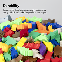 Filament PLA de couleur chocolat de bonne qualité et en promotion, 1,75 mm, pour toutes les imprimantes 3D FDM Bambu Lab