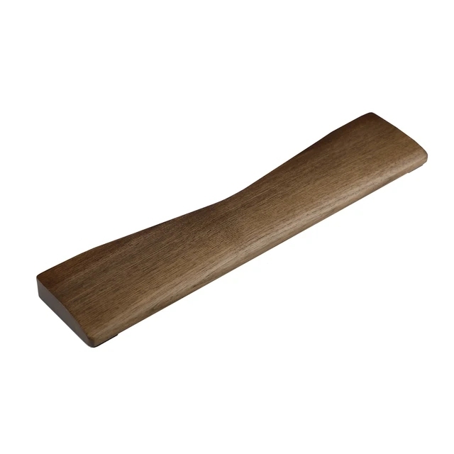 Solid Wood Walnut Wrist Rest Keyboard Tray Hand Rest Black Walnut Wooden Wrist Wooden Hand Rest