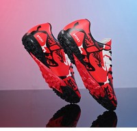 Chaussures de football à crampons antidérapantes pour hommes, vente en gros, chaussures de football pour jeunes, crampons hauts, chaussures de football pour terrain artificiel