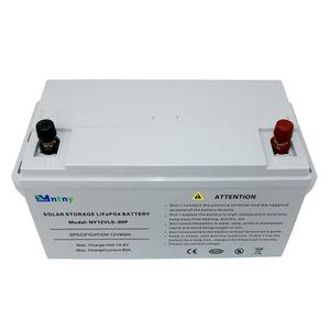 CNNTNY Lifepo4 12V 80Ah Lipoリチウムポリマー充電式シングルエネルギー蓄電池 - Product Image 1