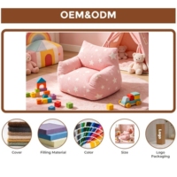 Canapé Moderne Minimaliste en Velours Tufté Compressé Sous Vide, Pouf Paresseux en Boîte Très Vendu pour Appartements et Salons