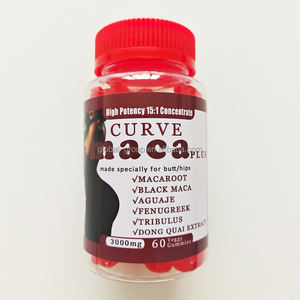 Label pribadi <span class=keywords><strong>OEM</strong></span> Ashwagandha Maca ekstrak kapsul akar tablet suplemen <span class=keywords><strong>Herbal</strong></span> pria kapsul akar Maca - Product Image 3