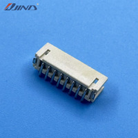 ZH-LT-8A Conector macho SMT de 1.5mm y 8 pines, terminales de latón estañado, conector de alimentación para montaje en PCB, cable a placa FPC