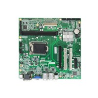 Placa Base Industrial Nueva de 0~60, DDR3, Doble SATA3.0, Estable 24/7, Expandible, PCIe X16+X4+2 PCI, Mini-PCIe, WiFi/mSATA, Win/Linux