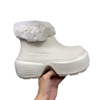 2025 gros personnalisé infirmière EVA anti-glissant Original femmes bottes de neige sabots bottes d'hiver pour femmes Mules chaussures de plein air