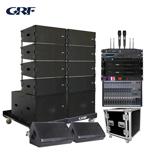 Manufacturer Dual 10" Line Speaker Professional Sound System 18" Subwoofer Passive Audio Equipment for Outdoor Stage CCLF-600S+Q - Product Image 6
