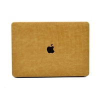 Étui MacBook en cuir Faux Crocodile haut de gamme pour 2023 M2 Chip MacBook Pro 16 pouces A2780
