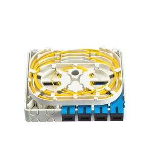 Caja de salida de pared Micro Odf, 4 puertos, placa frontal de 4 núcleos, caja de terminación de fibra óptica <span class=keywords><strong>Sc</strong></span> <span class=keywords><strong>Simplex</strong></span> - Product Image 5