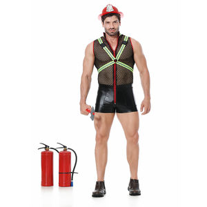 Halloween Underwear for Men <strong>Sexy</strong> Suit Cosplay Uniform <strong>Fireman</strong> Get Away <strong>Sexy</strong> Clown - Product Image 2