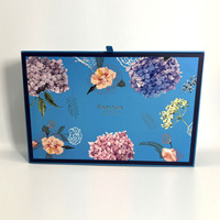 Boîtes cadeaux personnalisées avec logo, vente en gros, luxe moderne, en papier artistique coloré, fermeture magnétique, pelliculage mat, gaufrage