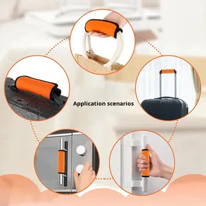 Promotion : Housse de protection élastique et résistante à l'usure pour poignée de porte de voiture, en matériau de plongée, pour valise trolley, avec logo personnalisé - Product Image 4