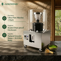Moulin à matcha électrique commercial MY-06, moulin à thé vert automatique professionnel, broyage ultra-fin, processus à basse température