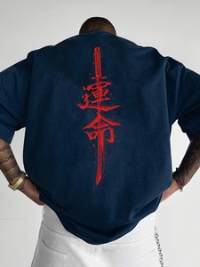 T-shirt a maniche corte in puro cotone Annshine Fashion da uomo, modello 2026 più venduto, con stampa 'Yes, <span class=keywords><strong>Sir</strong></span>' - Product Image 6