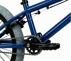 จักรยาน BMX สตั๊นท์ รุ่นใหม่ Kj 20 ขนาด 24 นิ้ว โครงเหล็กคาร์บอนสูง พร้อมดิสก์เบรก ความเร็วเดียว โครงกันกระแทกเต็มรูปแบบ ล้ออะลูมิเนียมอัลลอย - Product Image 6