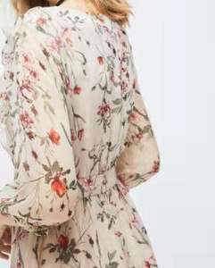 OEM Moda su misura di bellezza delle donne di usura stampato floreale sexy abiti trasparenti - Product Image 4