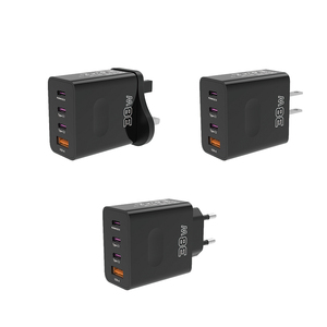 Caricabatterie Portatile per Telefono con Adattatore di Ricarica Super Veloce e Spina EU/US/UK, Caricatore Rapido PD Type-C da 38W per Telefono - Product Image 2