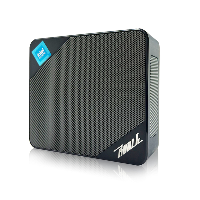 B100 Mini PC Intel 12th Gen N100 (up to 3.4GHz) Mini Desktop Computers Win 11 Pro Micro PC Support 4K UHD Dual  Type-C