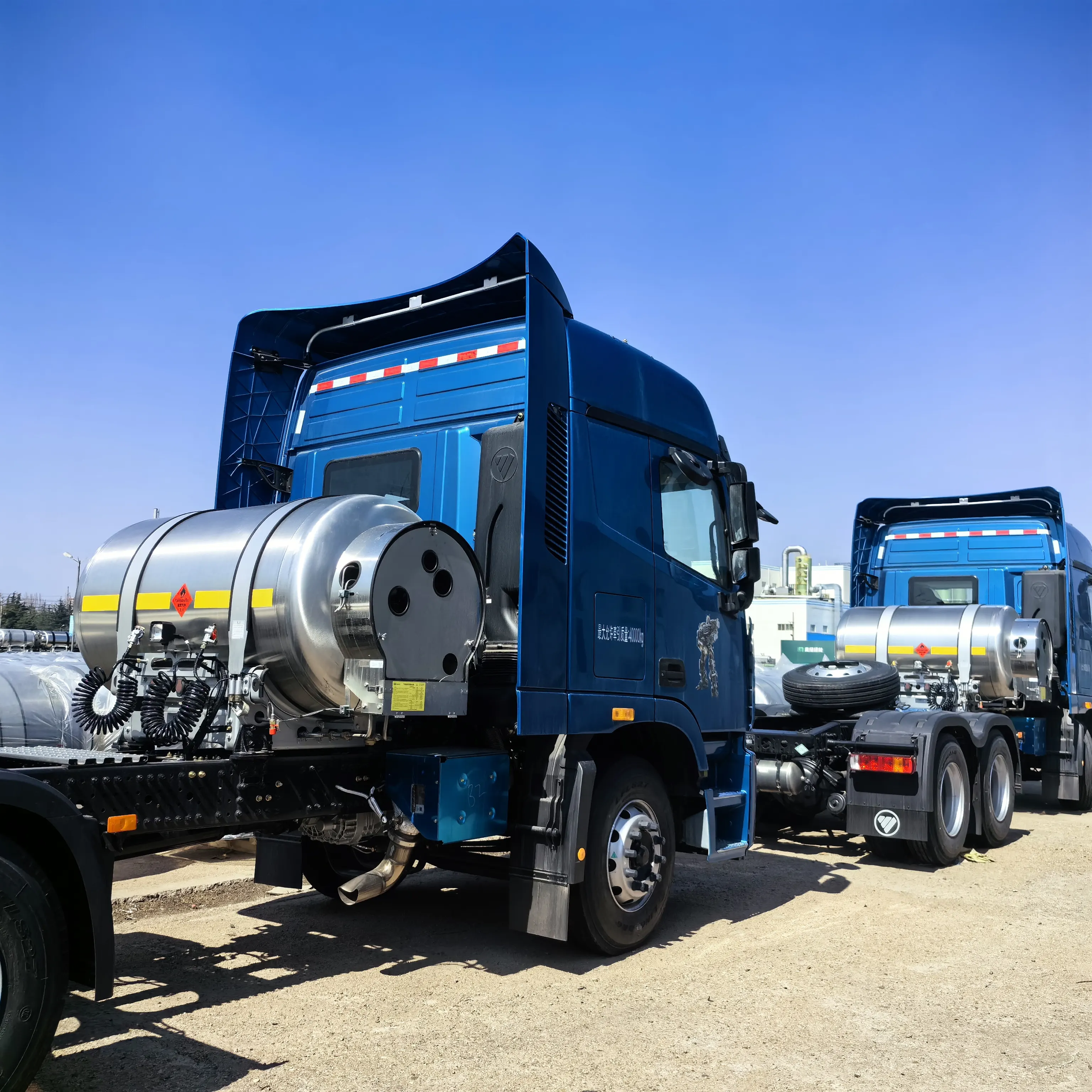 Vehículos de almacenamiento de gas natural Cilindro de GNL inteligente tanque de cilindro de gas de nitrógeno líquido a la venta