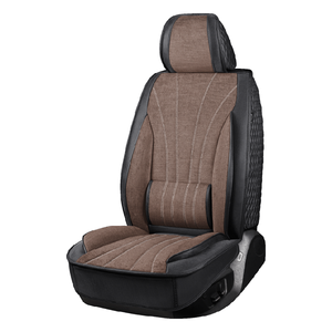 Nuovo Set Cuscini Universali per Sedili Auto Modello 2026, <span class=keywords><strong>Protezione</strong></span> Completa Anteriore, Facile Installazione, Tessuto Scamosciato per Tutte le Stagioni - Product Image 6