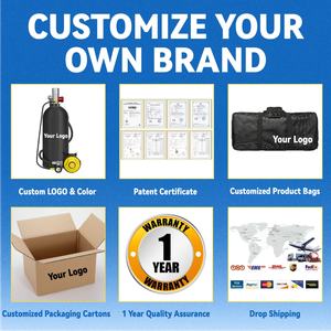 ถังดำน้ำอลูมิเนียมอัลลอยด์ความดันสูง 2 ลิตร 20MPA/200BAR/300PSI สำหรับดำน้ำแบบสกูบา ได้รับการรับรองมาตรฐาน CE ลดราคาพิเศษ - Product Image 5