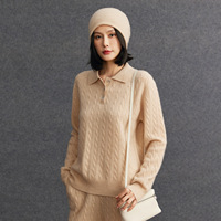 Fabricant de tricots, vente en gros, design personnalisé, logo, pull en cachemire et laine de luxe, manches longues, col polo