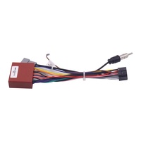 Câble d'alimentation adaptateur 16 broches pour autoradio Mazda 2/3/6 Audio Stereo 16Pin Wiring Harness