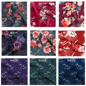 B28 Mềm Chất Liệu Polyester Koshibo <span class=keywords><strong>Crepe</strong></span> Vải 130gsm Tùy Chỉnh Mới Mẫu May Mặc Thiết Kế Phong Cách In Kỹ Thuật Số Cho Đám Cưới - Product Image 4